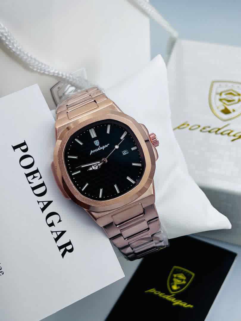 Rose Gold Black Face