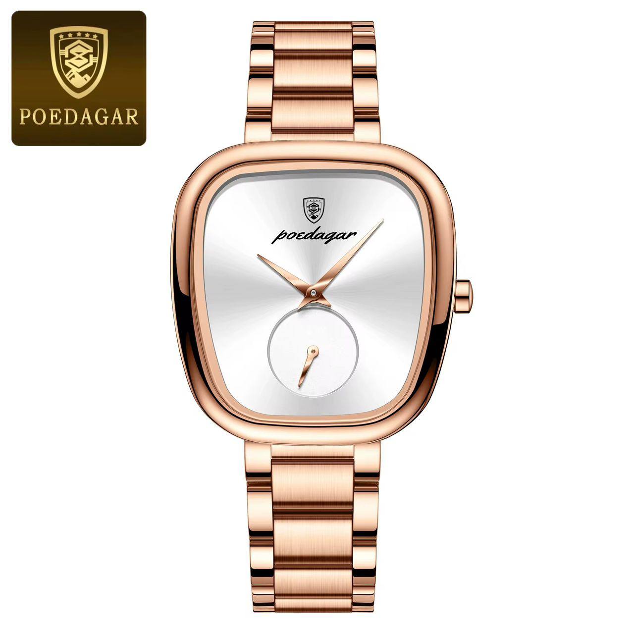 Rose Gold White Face