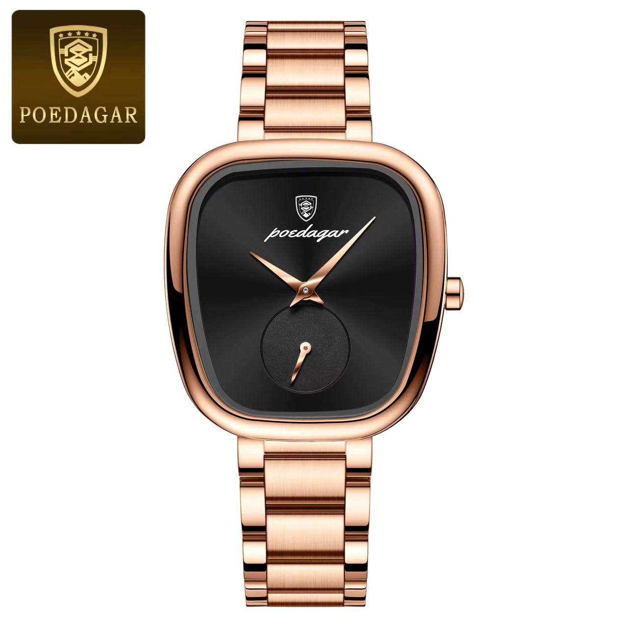 Rose Gold Black Face