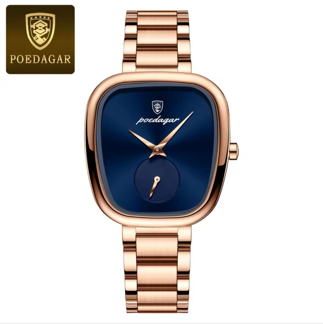 Rose Gold Blue Face